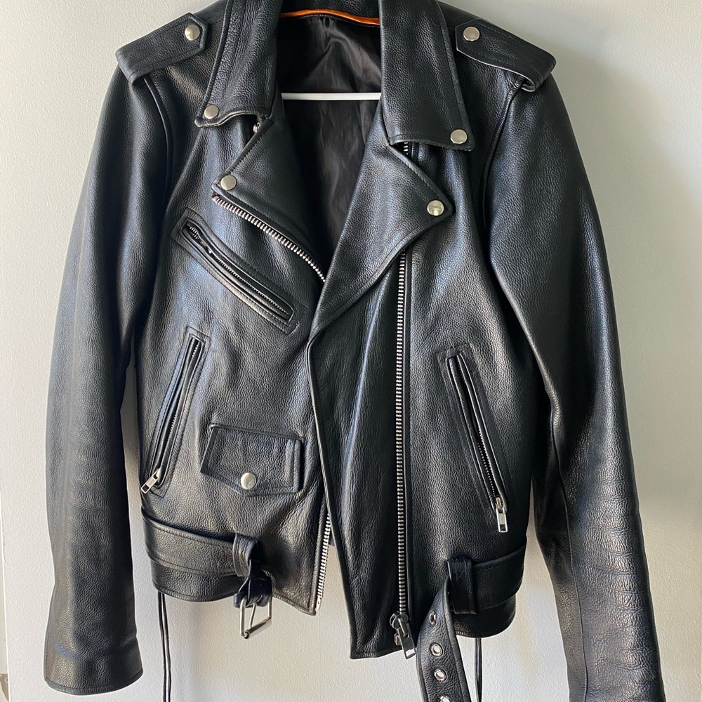 leather moto